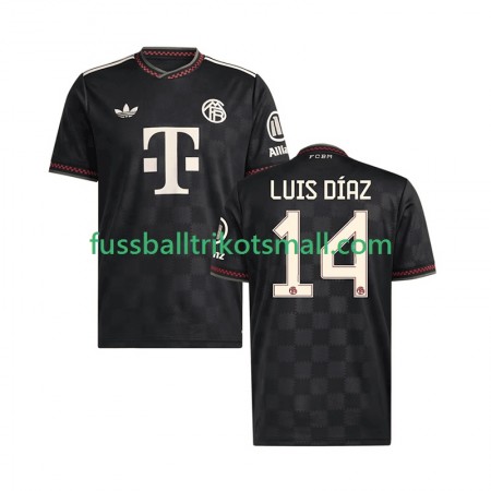 Fußballtrikots Bayern München Luis Diaz 14 2025-2026 Kurzarm 3rd trikot kaufen